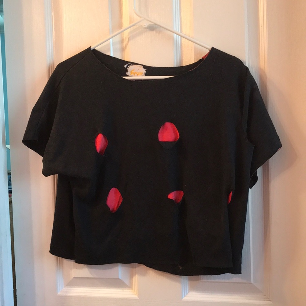 80s fashion top